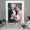 Malden International Designs Mr. & Mrs. 5" x 7" Platform Wedding Photo Frame